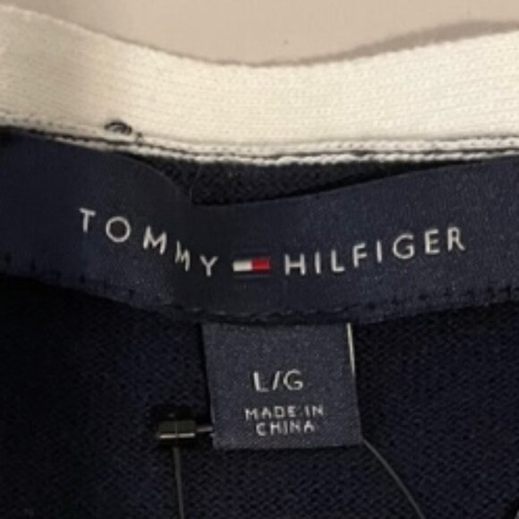 NWT Tommy Hilfiger Striped Long Sleeve Top Size Large - Picture 2 of 7